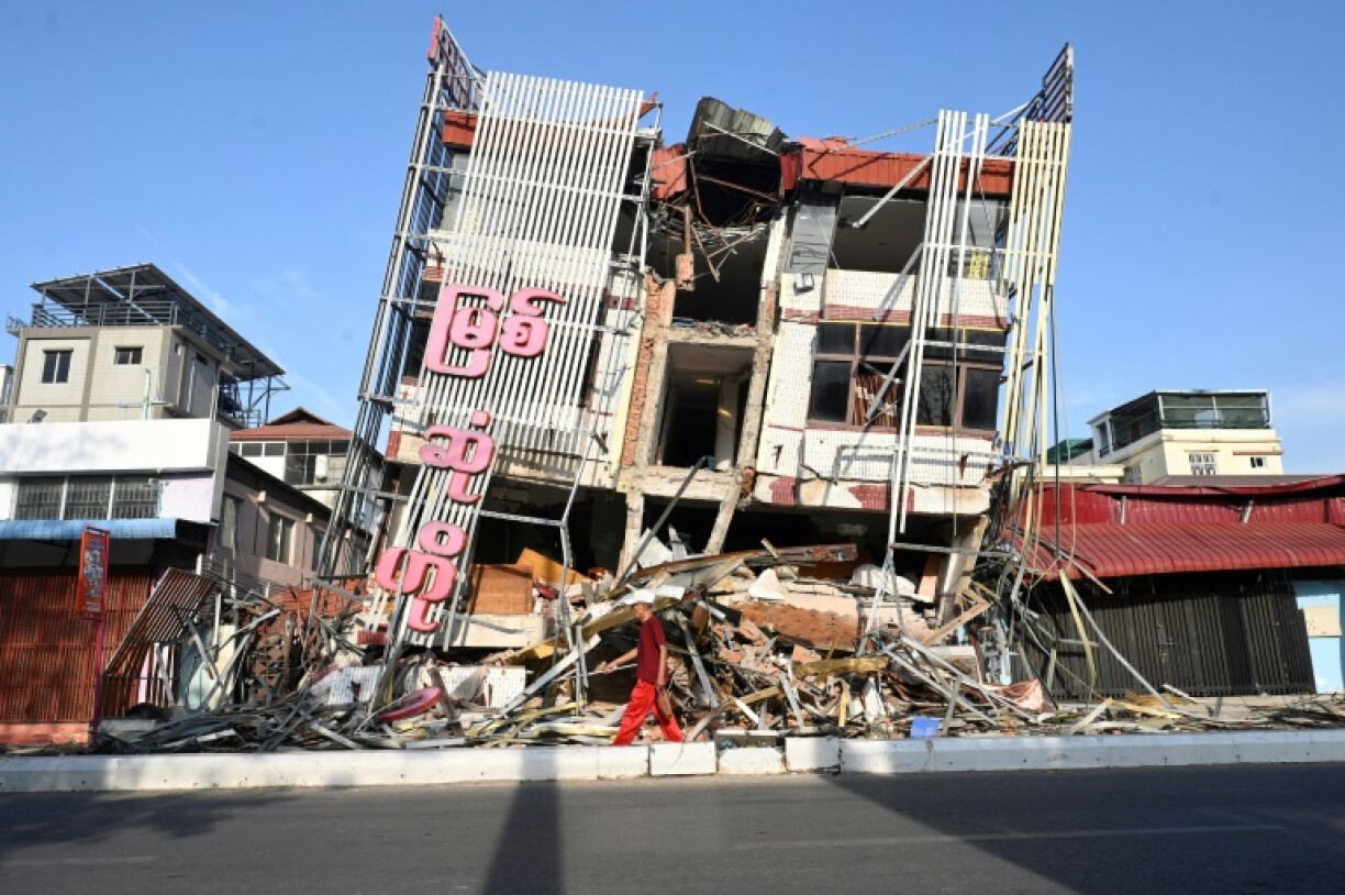 More than 5,200 buildings were destroyed in the March 28 quake according to official figures
