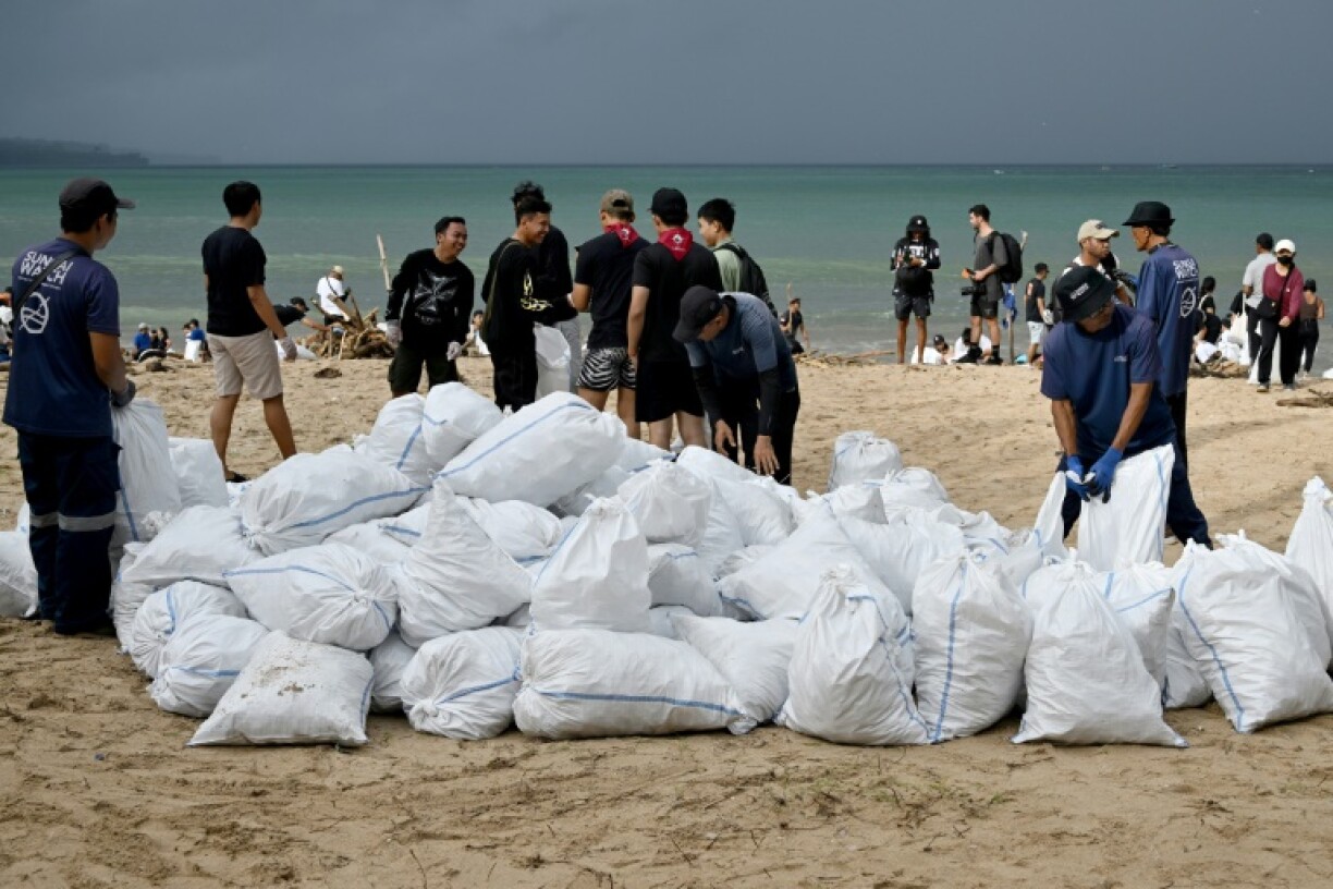 Organisers said an audit revealed most of the garbage that washed up on Bali's beaches came from other islands