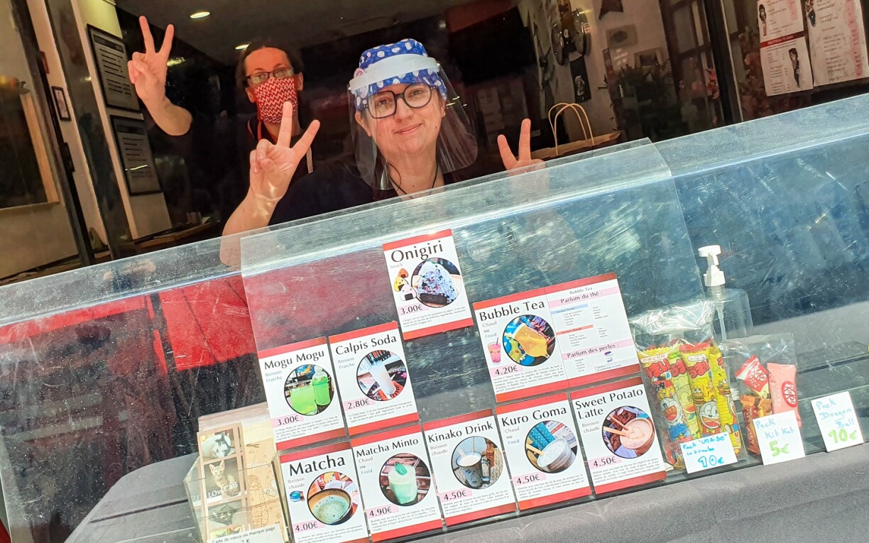 Melli (premier plan) et Usu importent à Metz le