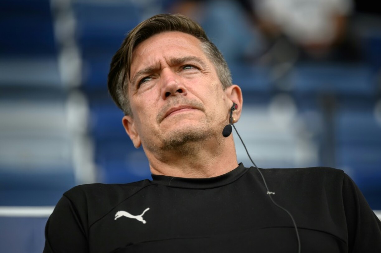 Nils Nielsen pictured in 2022 when he was Switzerland's coach