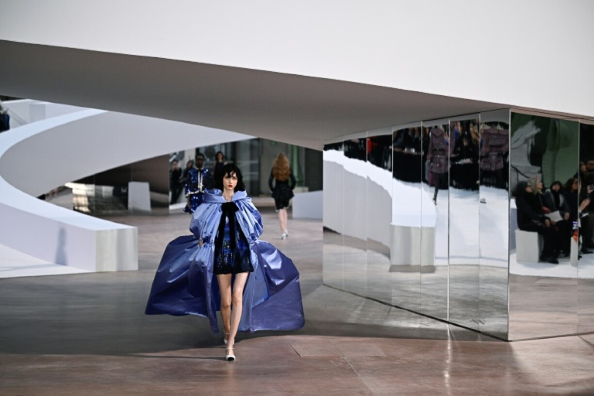 the show took place in the Grand Palais in central Paris