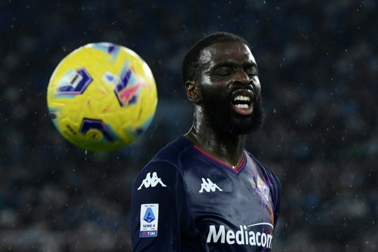 Fiorentina's French forward Jonathan Ikone is heading for Como