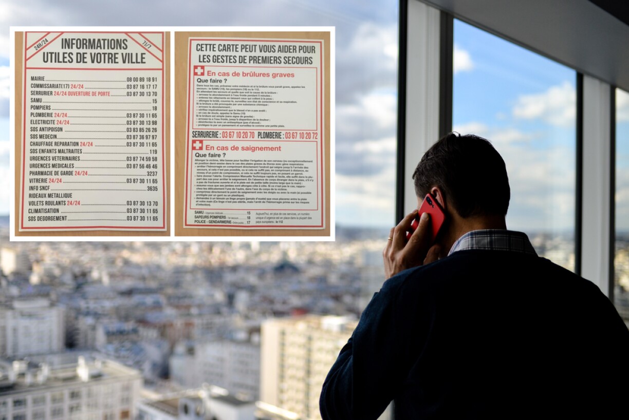 Ces fameux tracts remplis de numéros d'urgence peuvent servir à vous arnaquer.