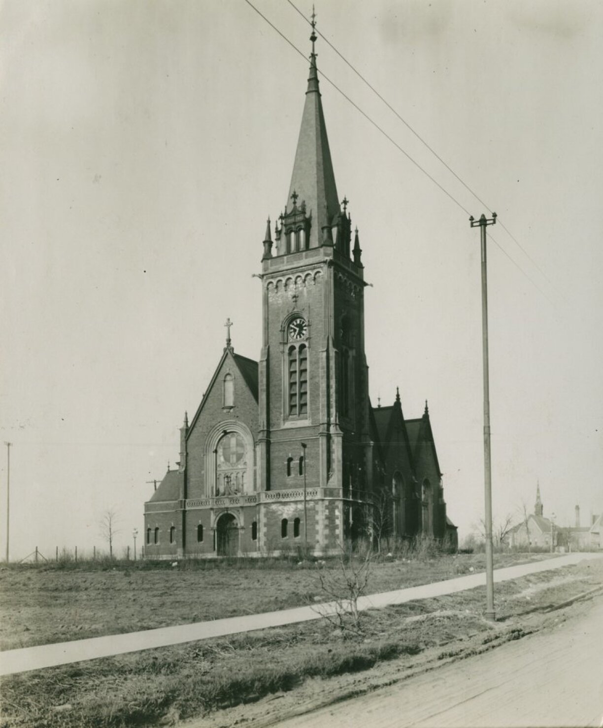 St. Henry Church - often called the Cathedral of the Luxembourgers in Chicago.