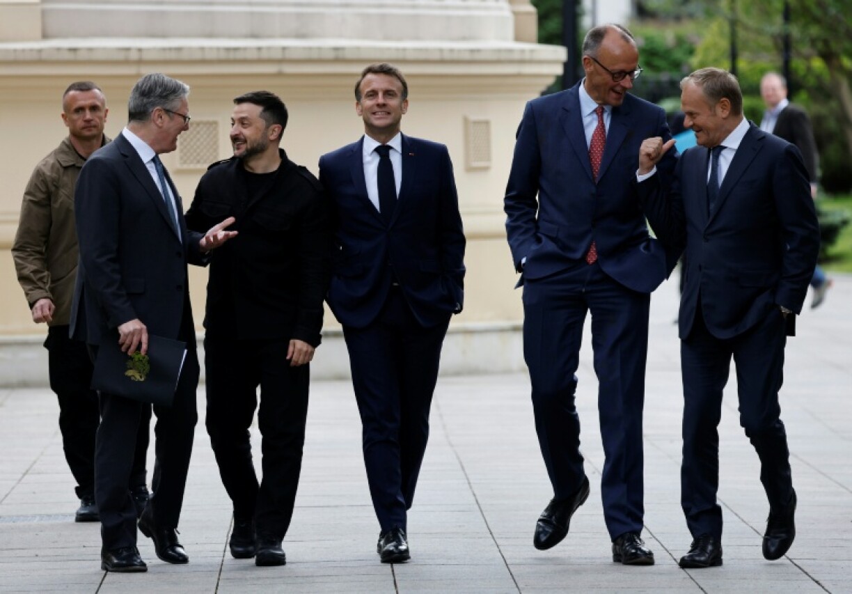 European leaders had proposed an unconditional ceasefire starting on Monday