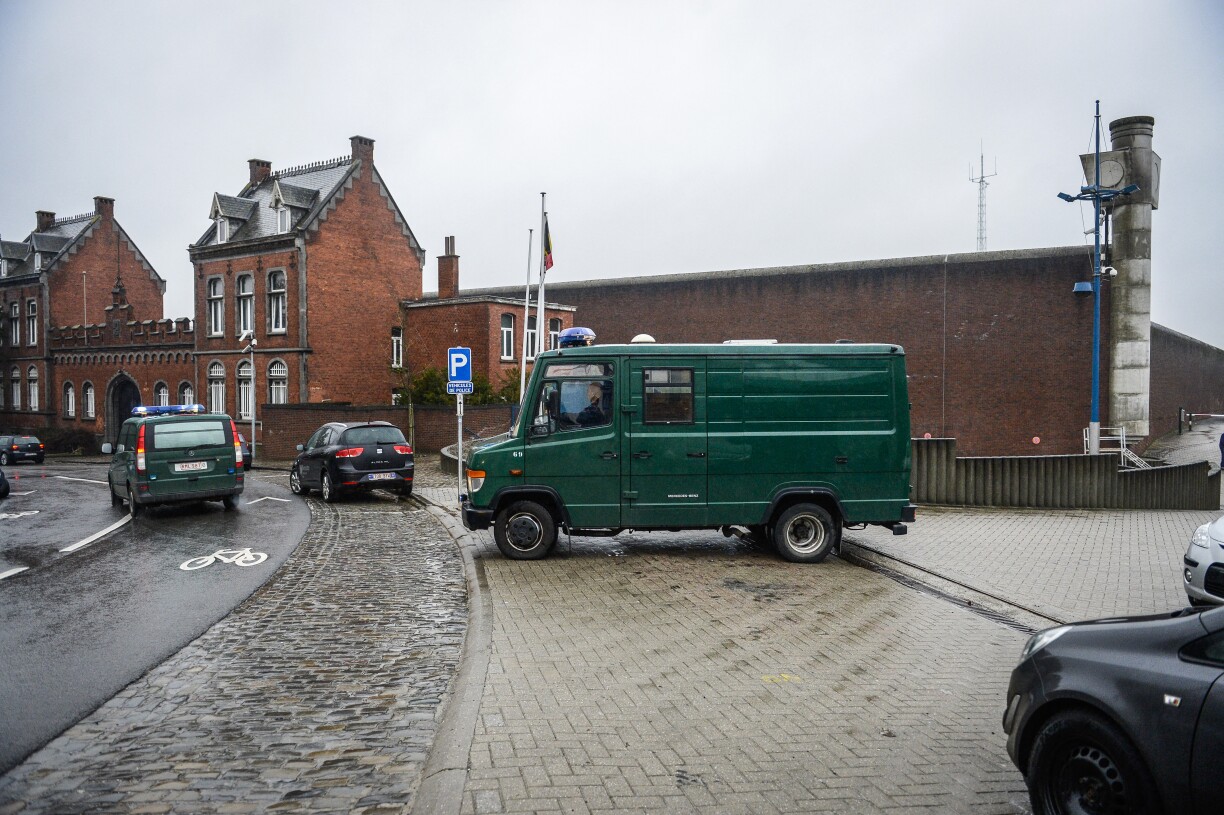 Nivelles jail, where convicted serial rapist and killer Marc Dutroux is being held, pictured in 2013.