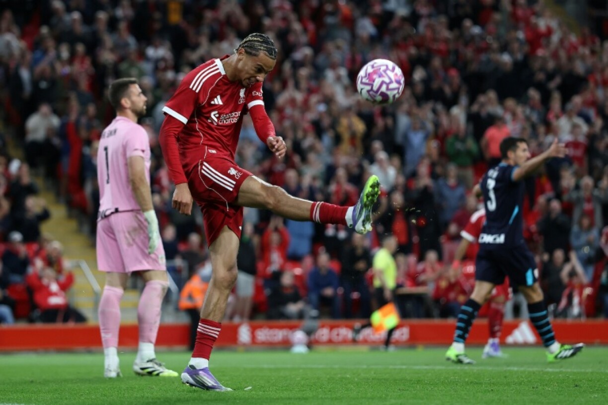 Hugo Ekitike is part of Liverpool's new-look forward line