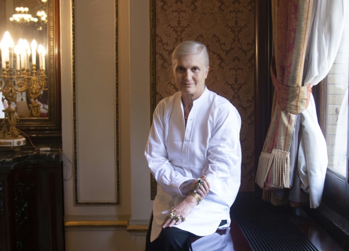 Italian fashion designer Maria Grazia Chiuri has been creative director of Dior's women's collection since 2016