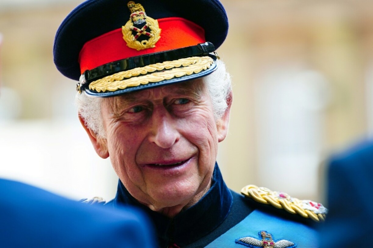 Le roi Charles III lors d'une cérémonie à Buckingham Palace, à Londres, le 15 juin 2023