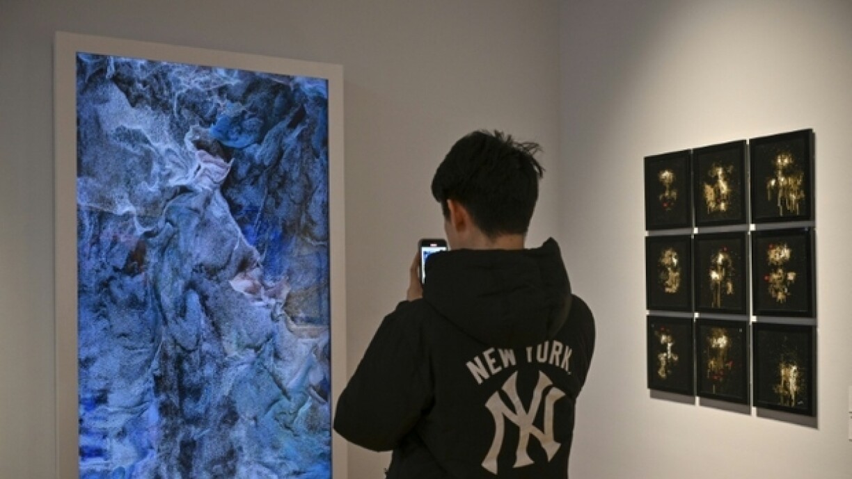 KI-Konscht beim Auktiounshaus Christie's