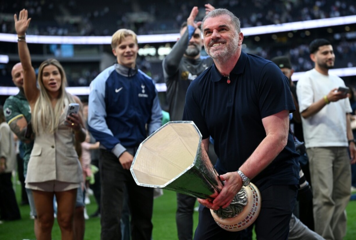 Ange Postecoglou was sacked by Tottenham in June just days after winning the Europa League