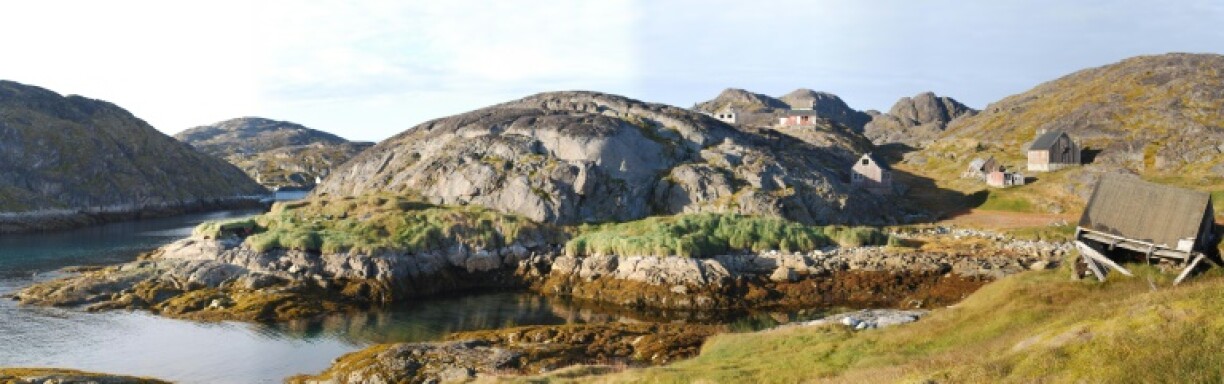 This handout picture taken on 21 August 2016 was released by the National Museum of Denmark and shows how record temperatures have accelerated melting ice in Greenland.