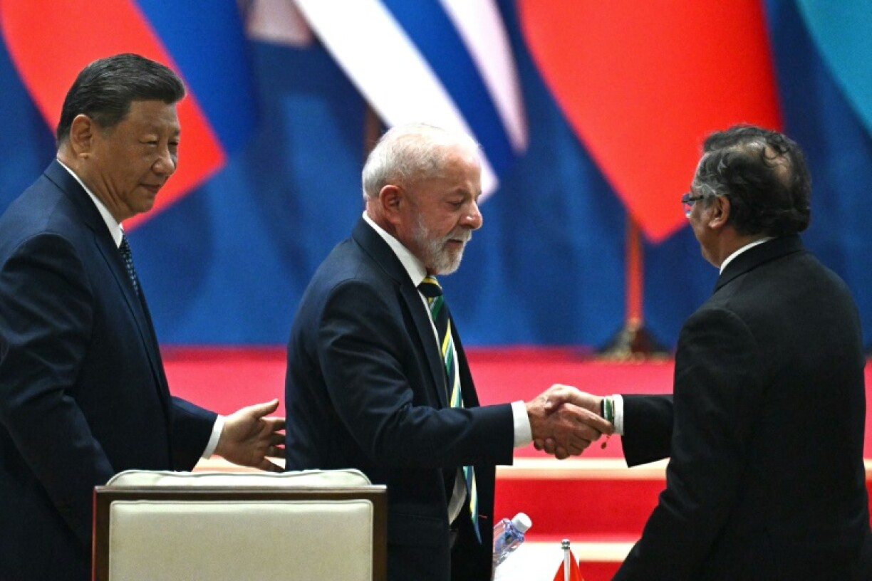 Among notable attendees at the forum is Brazilian President Luiz Inacio Lula da Silva, who arrived in Beijing on Saturday for a five-day state visit