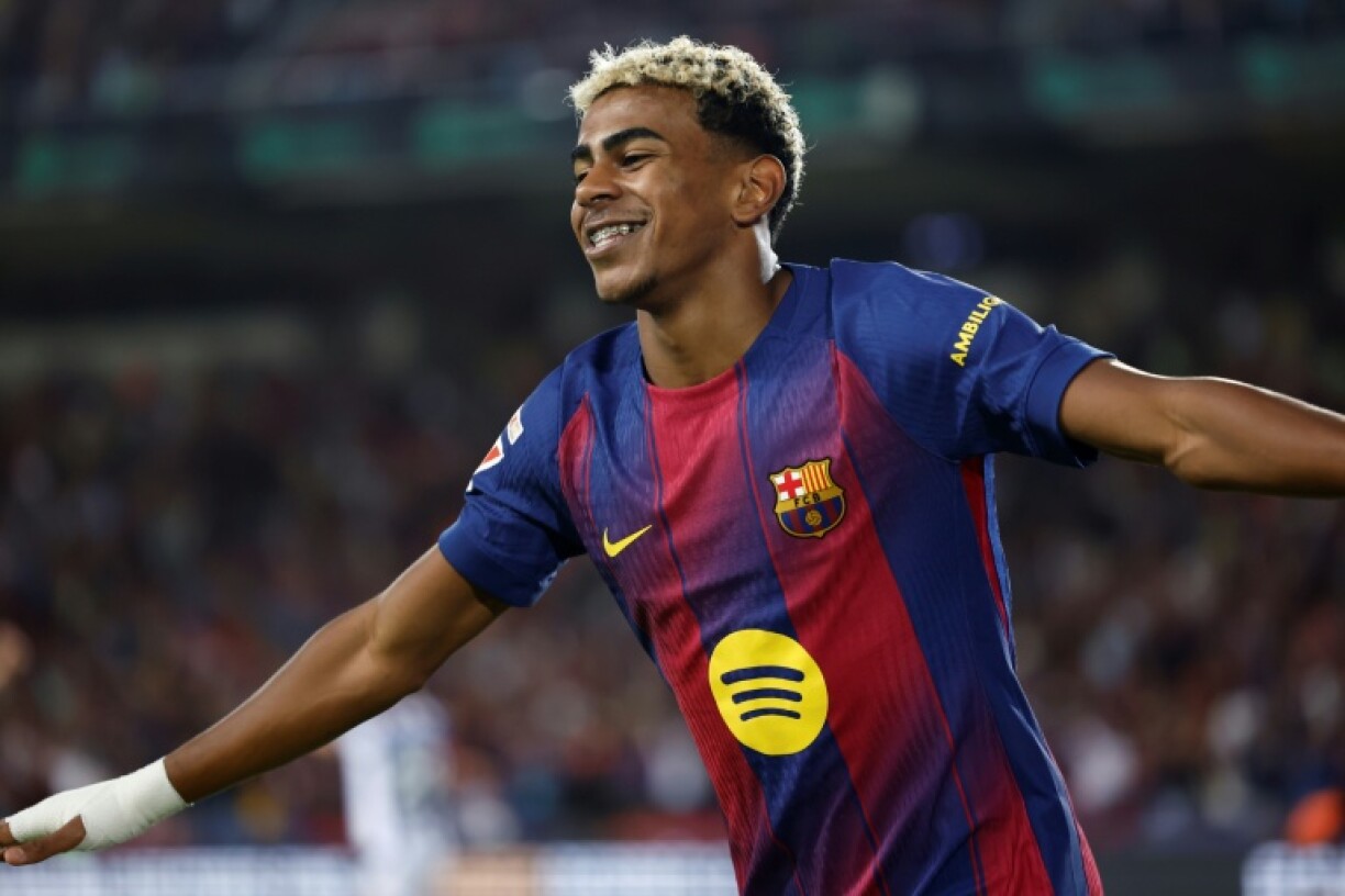 Barcelona winger Lamine Yamal is back in action ahead of the Champions League clash against Paris Saint-Germain on Wednesday