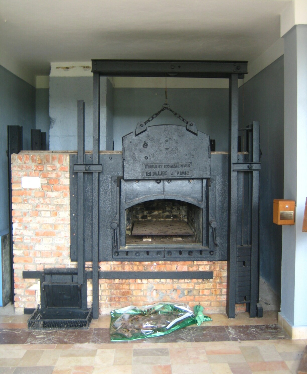 Le four crématoire du Camp de Thil.