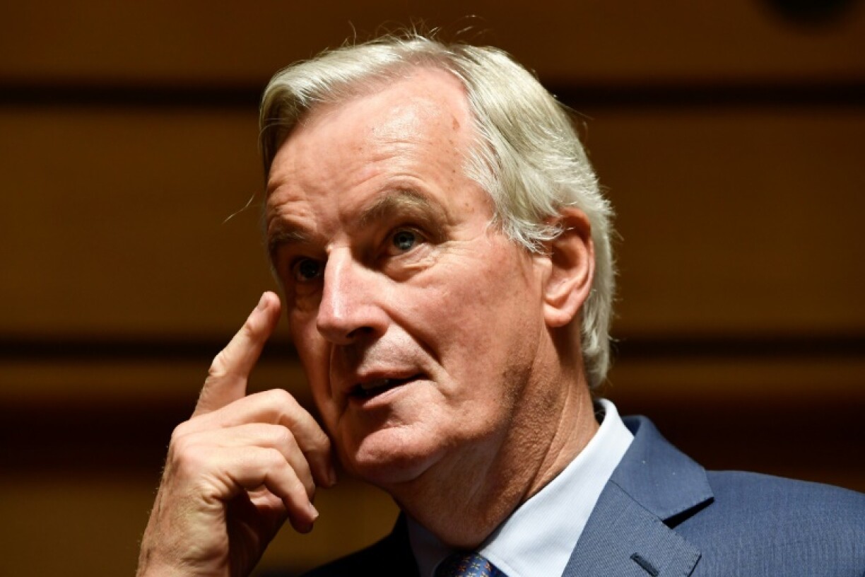 Le négociateur du Brexit pour l'Union Européenne, Michel Barnier, le 15 octobre 2019 à Luxembourg.