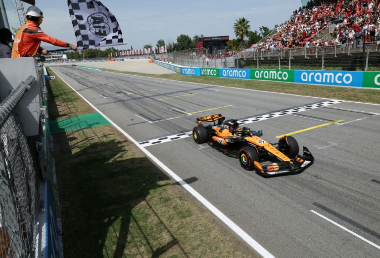 McLaren's Australian driver Oscar Piastri wins at the Circuit de Catalunya in Montmelo, on the outskirts of Barcelona earlier this month. Next year Spian will host a second grand Prix in Madrid