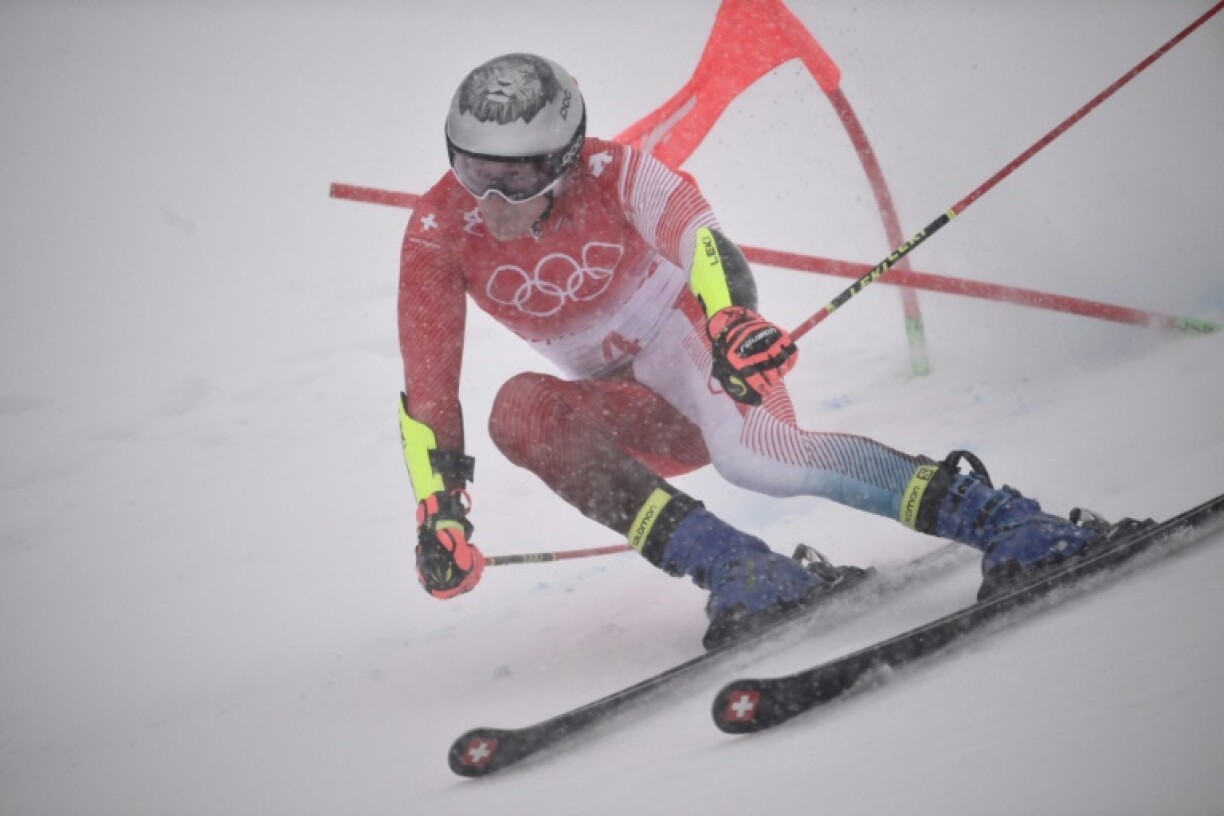 De Marco Odermatt am 1. Laf