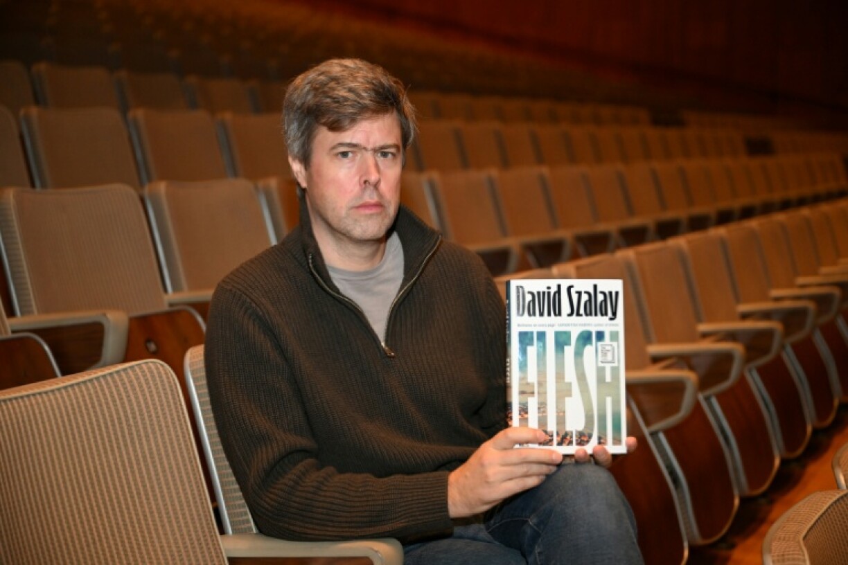 Hungarian-British author David Szalay won the prestigious Booker Prizer