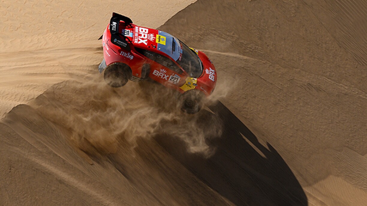 Un accident mortel sur la route du Dakar, un Belge transporté à l'hôpital