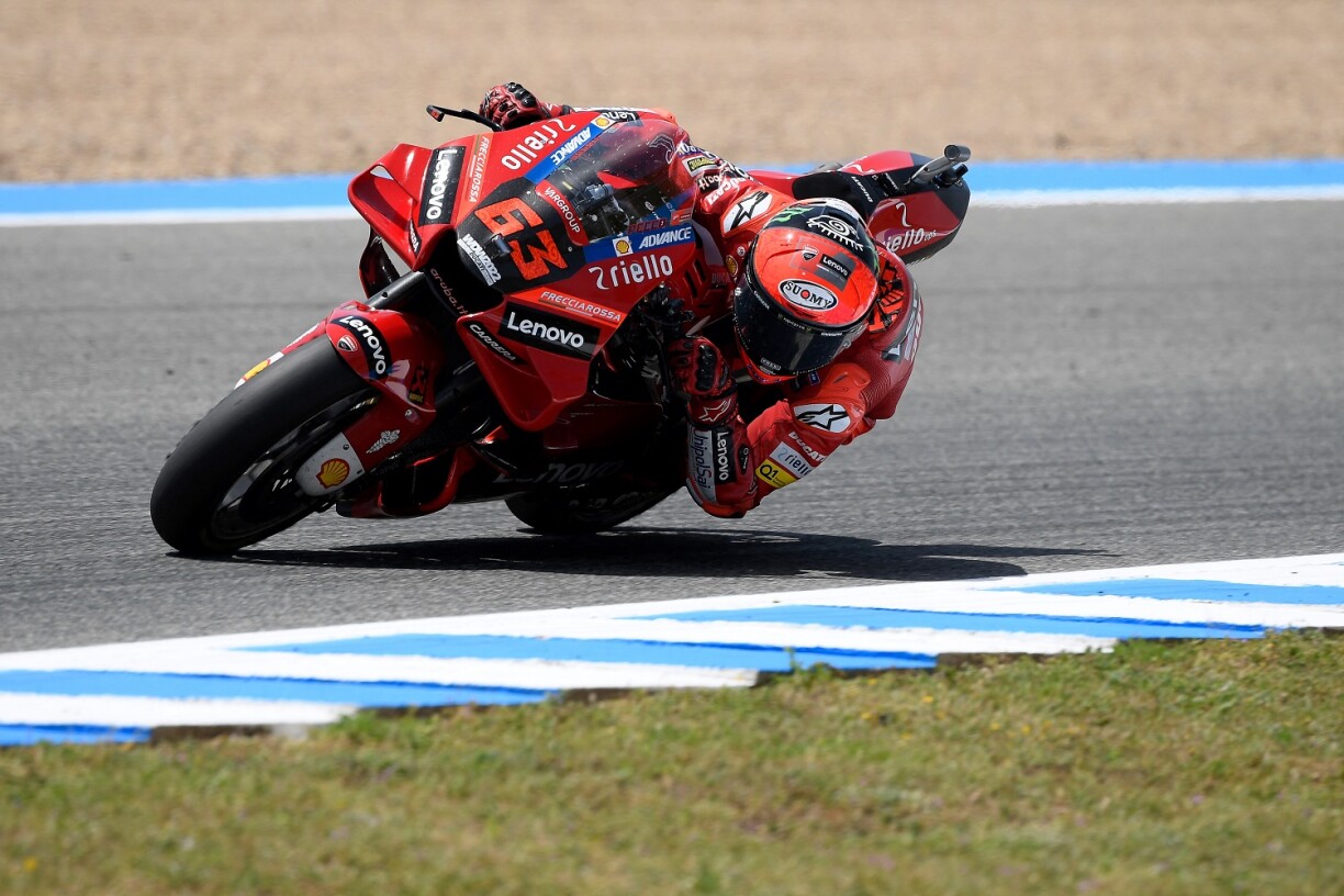 L'Italien Francesco Bagnaia a remporté le Grand Prix d'Espagne dimanche.