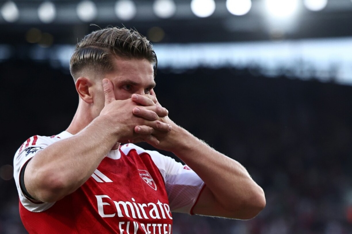 Viktor Gyokeres scored twice in Arsenal's 5-0 win over Leeds