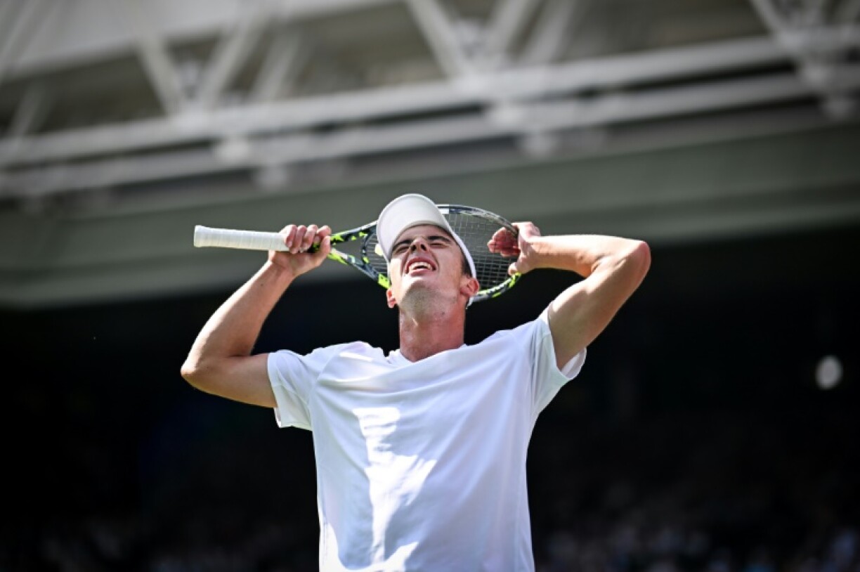 British amateur Oliver Tarvet was beaten by Carlos Alcaraz at Wimbledon