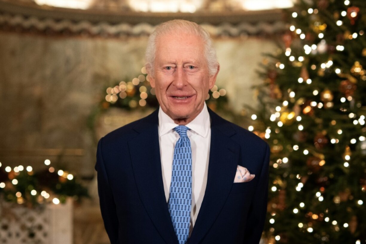 Britain's head of state King Charles III called for 'peace on earth' in his Christmas message