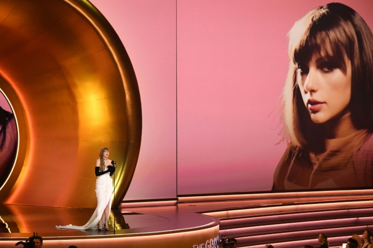 La chanteuse américaine Taylor Swift récompensée du Grammy Award de l'album de l'année pour