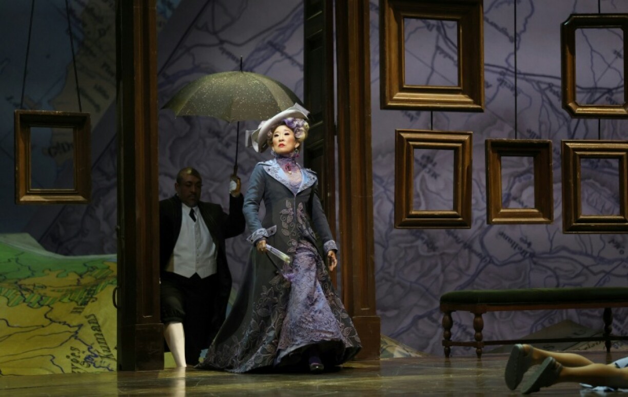 In 'La Fille du Regiment,' Italian composer Gaetano Donizetti's comic opera, the Canadian-American actress Sandra Oh plays the Duchess of Krakenthorp, who reluctantly marries off her son