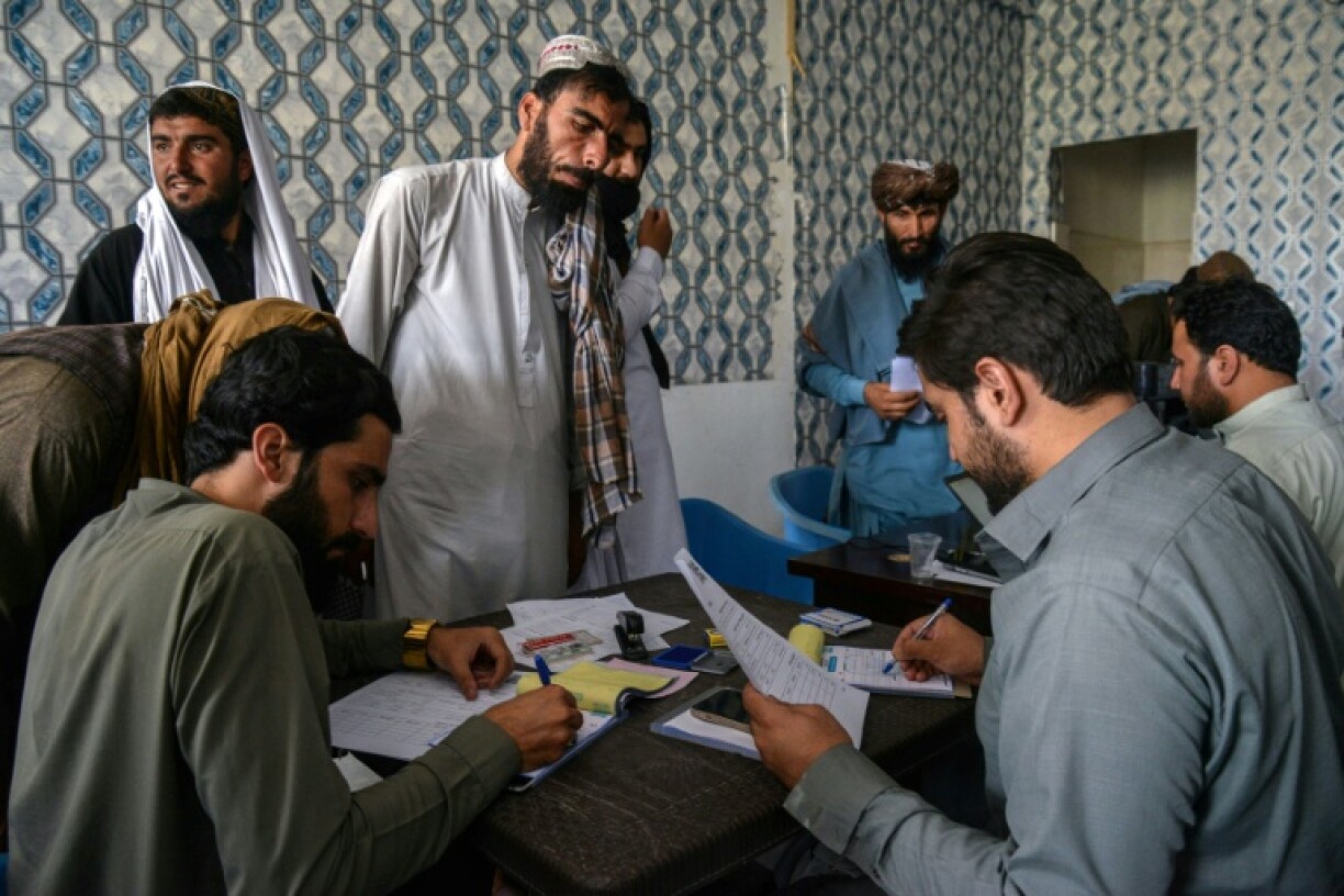 More than a thousand people applied already in southern Kandahar for around 375 positions allocated to the region