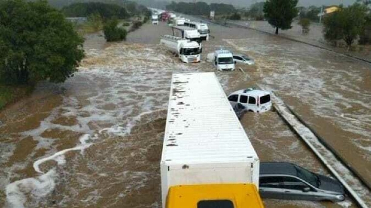 L'autoroute A9 s'est