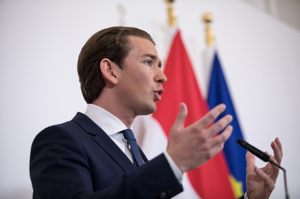 Le chancelier Sebastian Kurz.