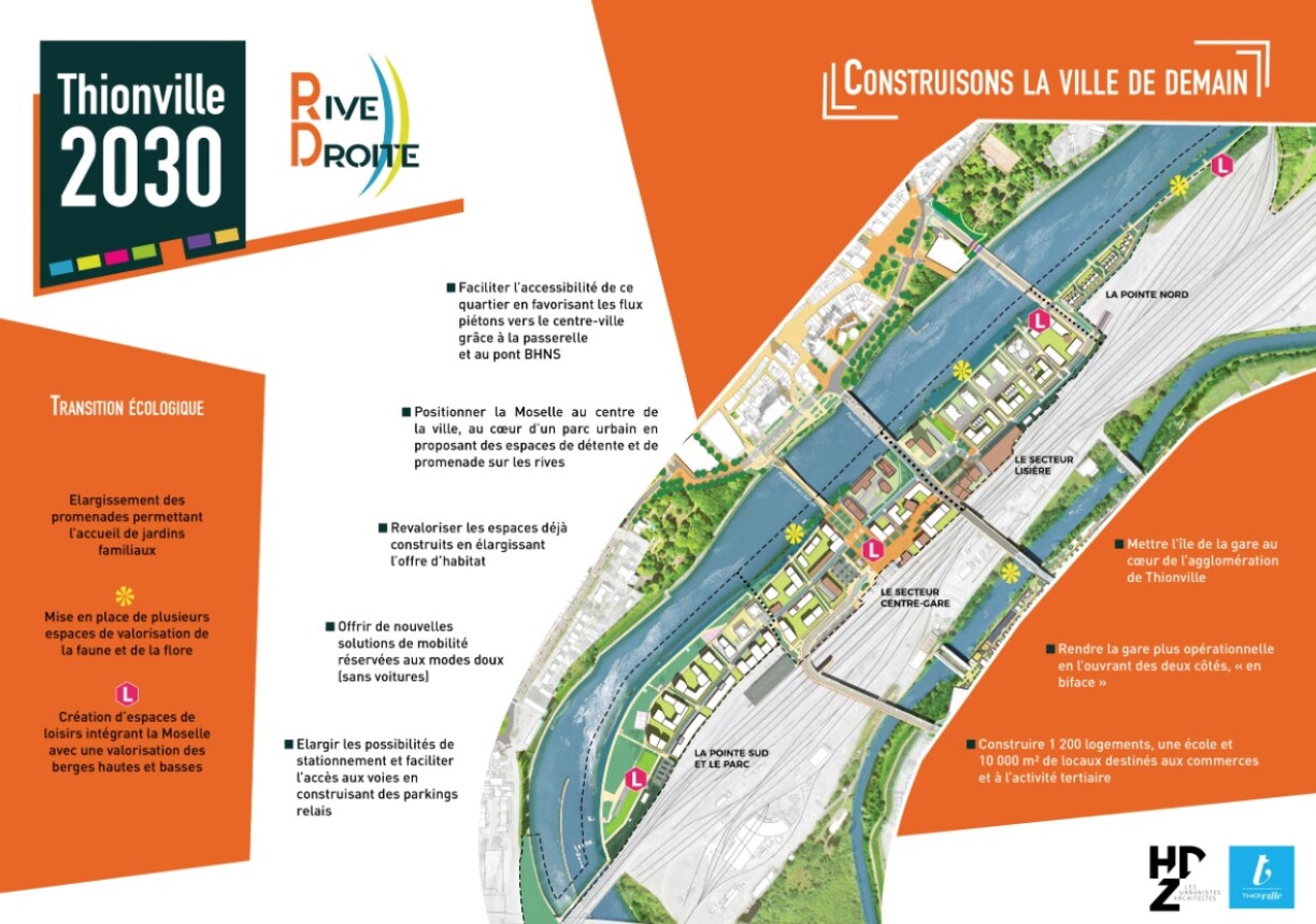 Le parkning Neubau, situé sur la pointe sud de la Rive Droite, sera remplacé par des habitations.