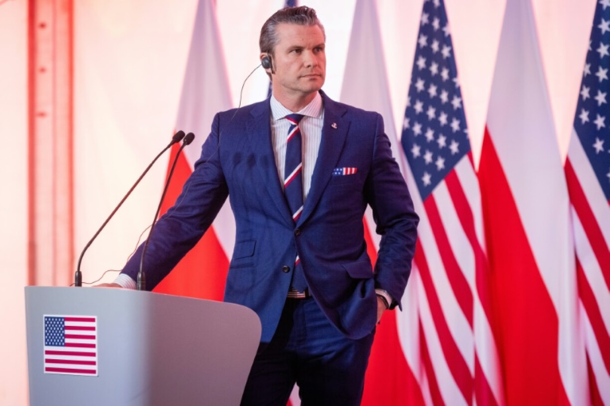 US Defence Secretary Pete Hegseth, who reportedly wrote a memo ordering the US military to prepare for sweeping budget cuts