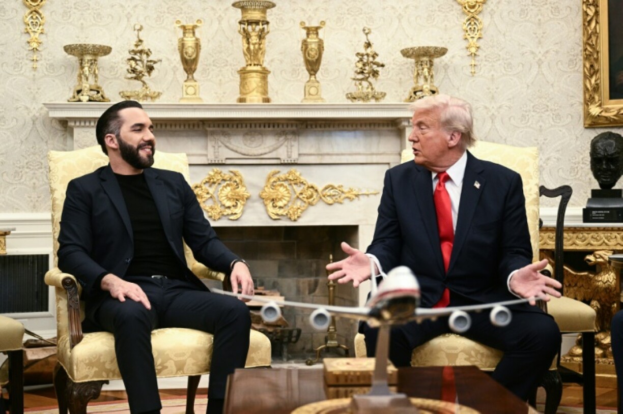 Trump gave a warm welcome in the Oval Office to 43-year-old Bukele -- the self-proclaimed 'world's coolest dictator'