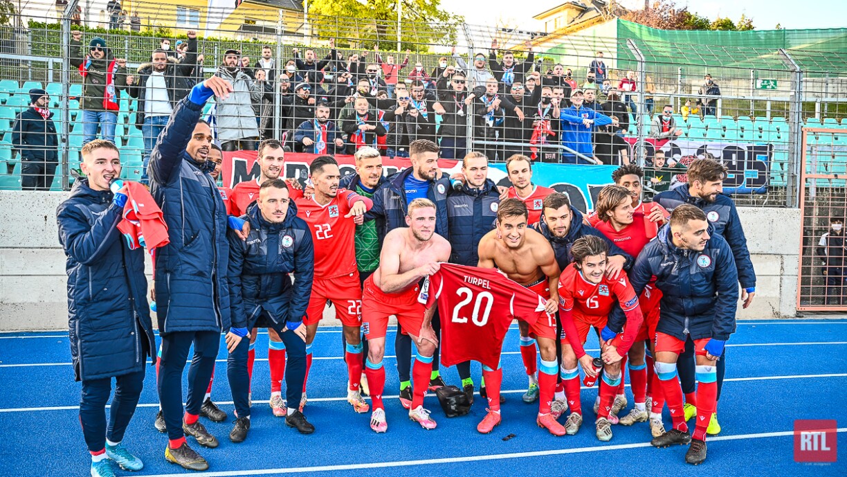 D'Lëtzebuerger Futtball-Nationalekipp.