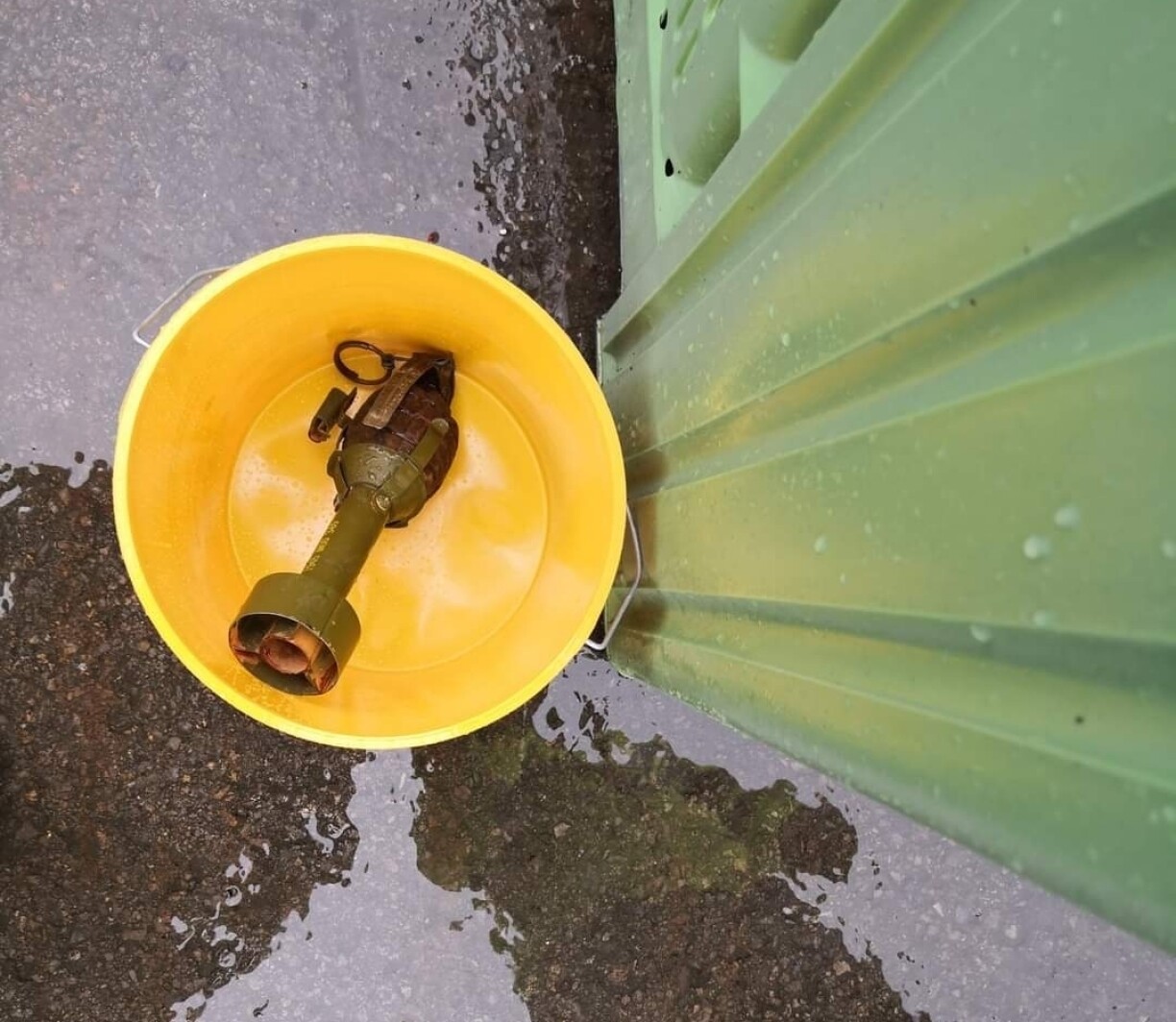 Explosive charge dropped at a recycling centre in Luxembourg
