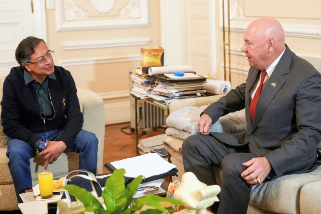 President Gustavo Petro had a meeting with US Charge d'Affaires John McNamara
