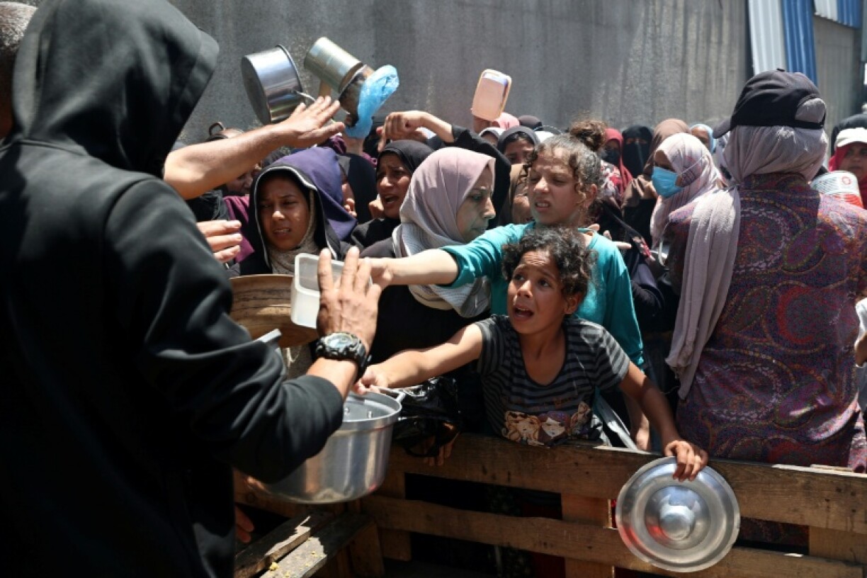 Israel has cut Gaza off from aid since March, with aid agencies warnnig they have run out of food