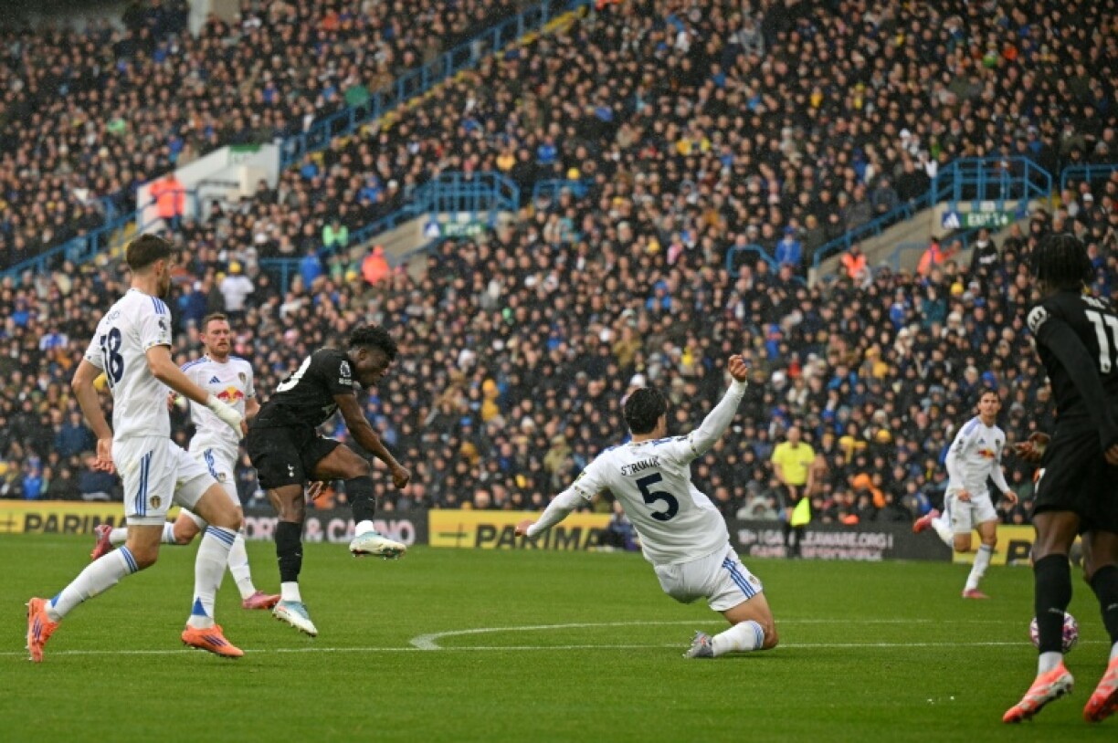 Mohammed Kudus scored Tottenham's winner at Leeds