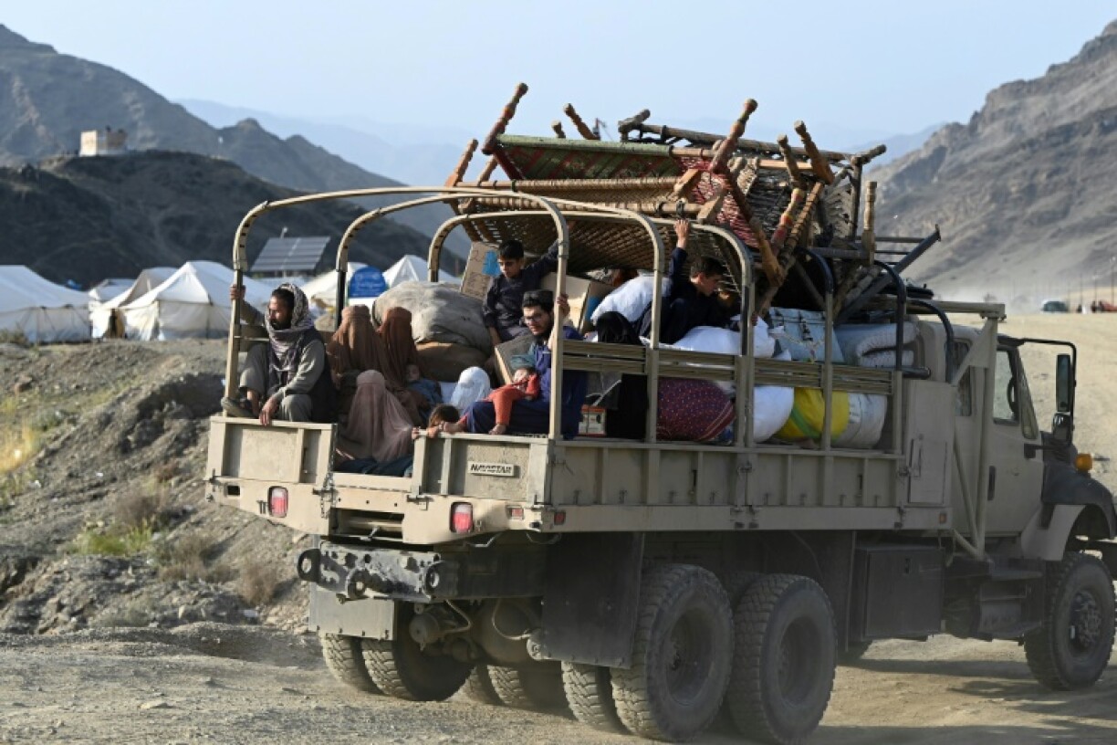 Many of the Afghans arriving from Pakistan had lived there for decades after fleeing wars or were born there