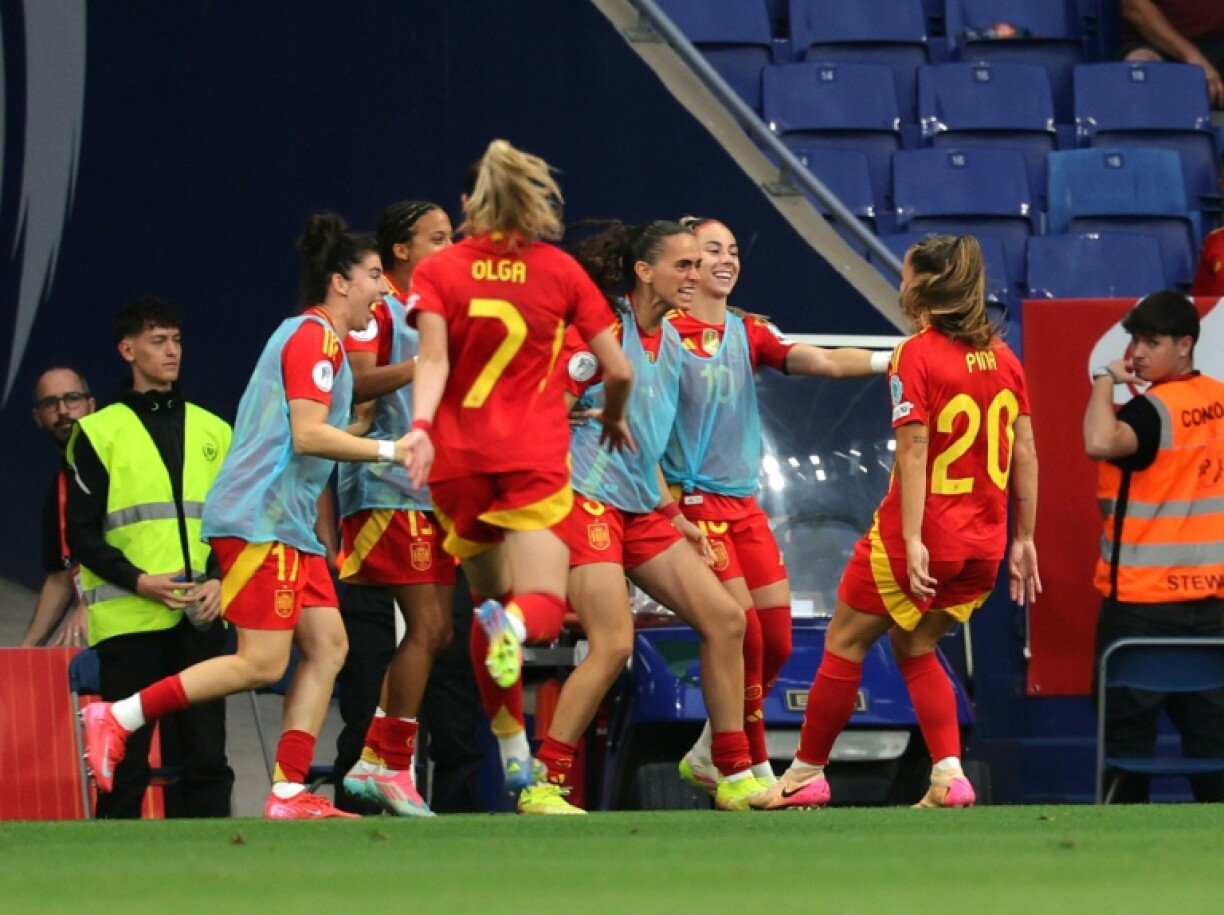 Claudia Pina's goals helped Spain overcome England to reach the Nations League semi-finals in October
