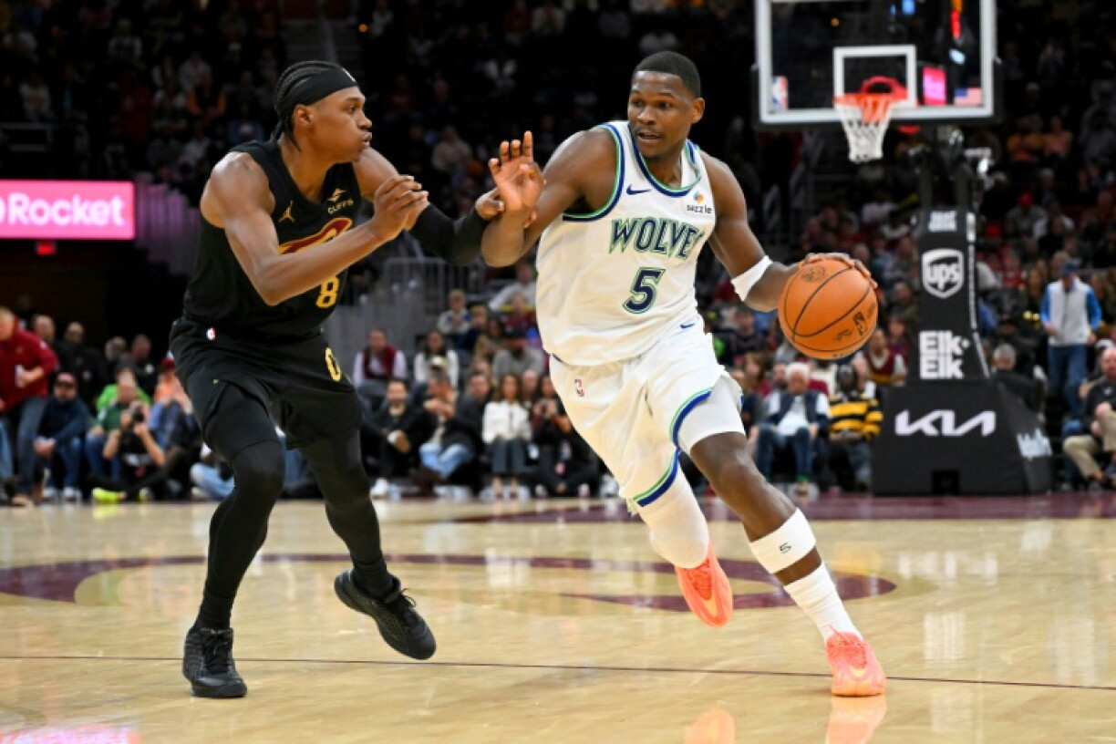 Anthony Edwards, only cleared to play late after being listed as questionable with a right knee injury, had made an electric start, with 11 points in the first quarter