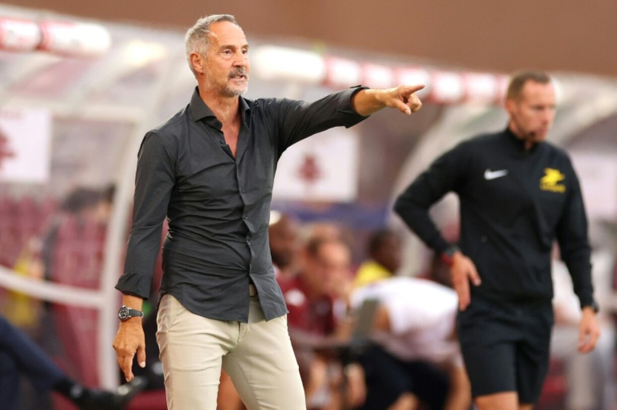 Monaco have sacked their Austrian coach Adi Hutter