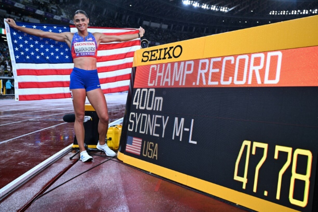 Sydney McLaughlin-Levrone came close to beating Marita Koch's 40-year-old women's 400 metres world record