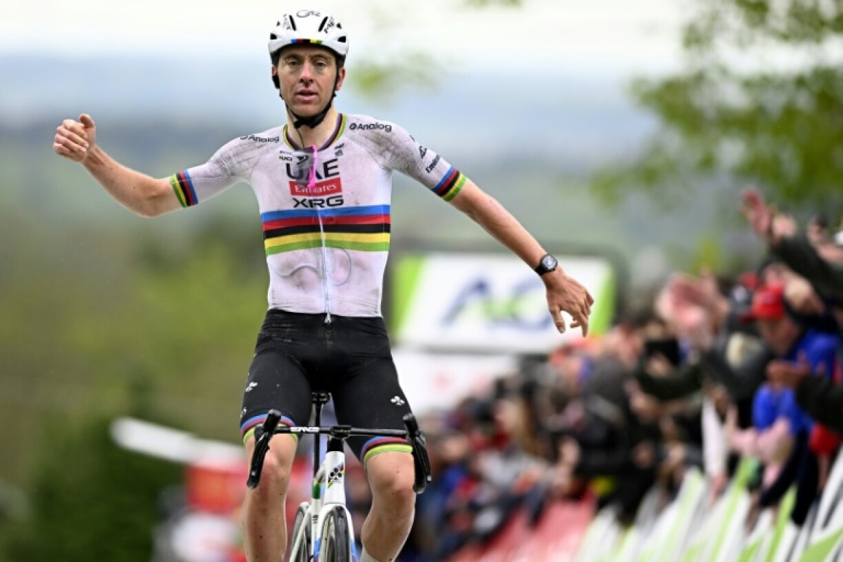 Tadej Pogacar endured the rigours of a fine one day classics campaign before swithcing his focus to July's Tour de France