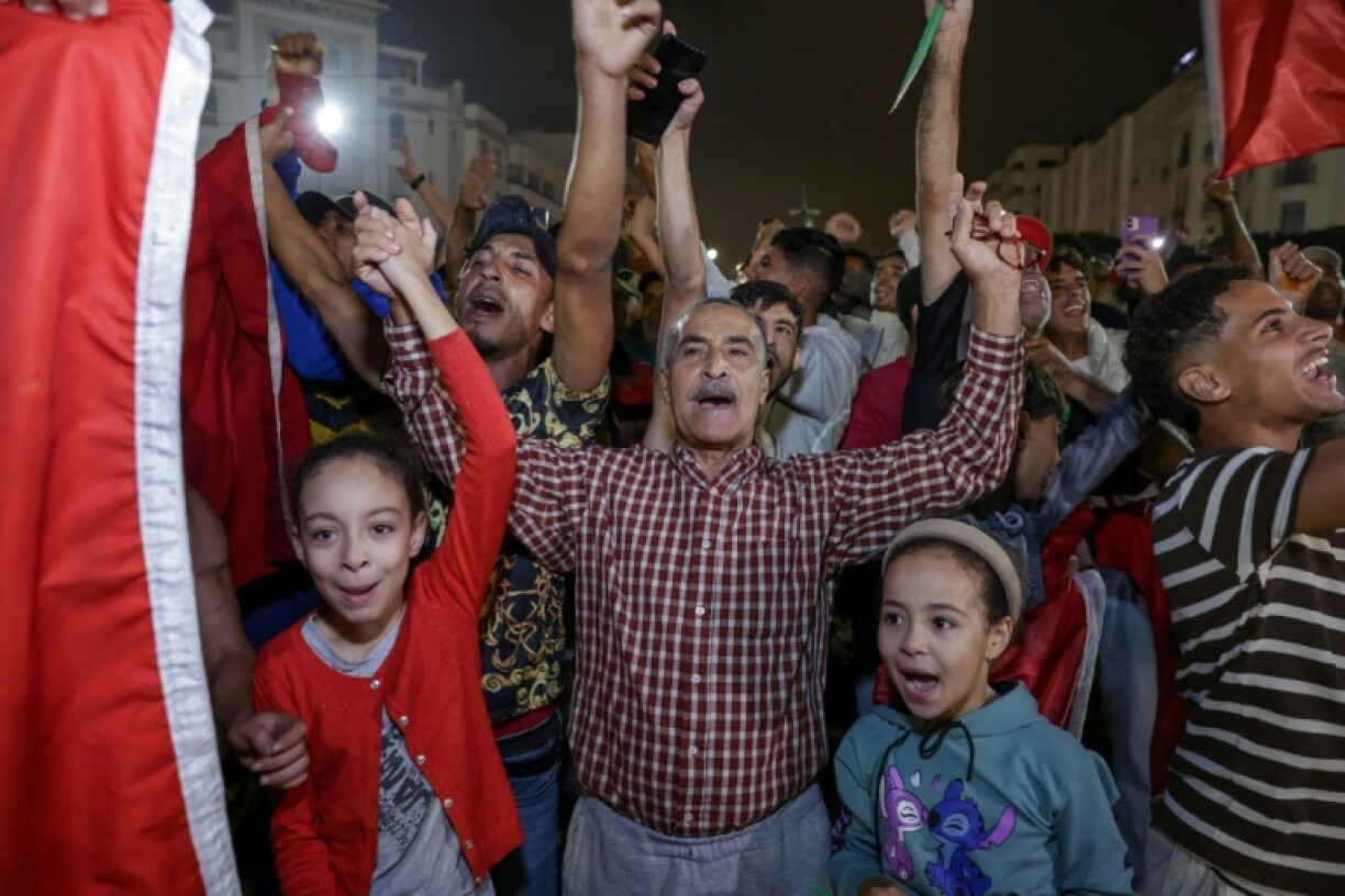 Thousands took to the streets to welcome home Morocco's Under-20 World Cup winners