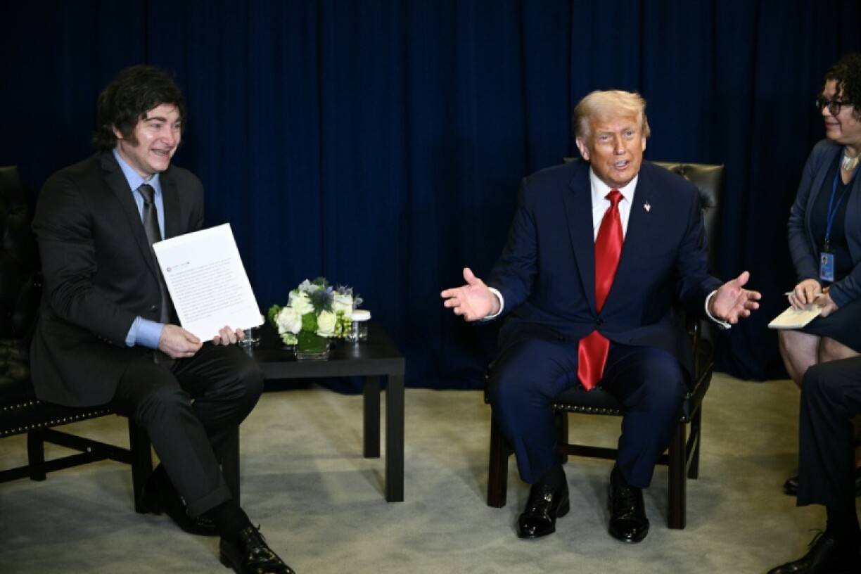 US President Donald Trump holds bilateral meeting on the sidelines of UNGA
