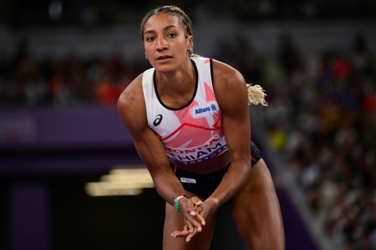 An unhappy Nafissatou Thiam dropped out of the heptathlon at the world championships